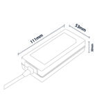 Adaptador de Corriente Para Tiras Led 36W 12Vdc - Imagen 2