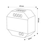 Regulador LED TRIAC RF Compatible con Pulsador - Imagen 2