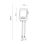 Controlador mini para para tira LED 12V DC FullStack SMD5050 - Imagen 2