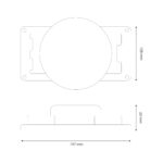 Fuente de alimentación 60W 12VAC IP67 para piscina - Imagen 2