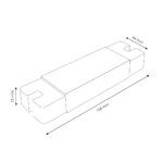 Controlador Para Tiras Led Rgbw RF 220V - Imagen 2