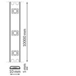 Tira de Led 220V Smd Como 12W/m IP65 - 50 Metros - Imagen 2