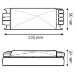 Fuentes de alimentación Protech para tiras LED 100W 12VDC - Imagen 2