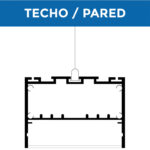 Perfil de aluminio Orus 2 metros 12V/24V/220V - DSC - Imagen 3