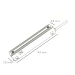 Conector con cable para Fuente Alimentación externa carril Magnético Serie 16mm - Imagen 2