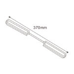 Conexión doble para carril magnético Serie 16mm - Imagen 2