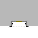 Perfil de aluminio Long Lacado Blanco - 2 metros - Imagen 3