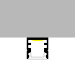 Perfil de aluminio Nano - 2 metros - Imagen 3