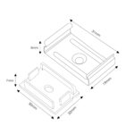 Pack 2 Tapones y 2 grapas para Perfil LM3778 - Imagen 2