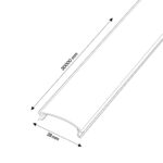 Difusor Negro en rollo ancho 28 mm - 30 metros - Imagen 2