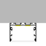 Perfil de aluminio Sixe Lacado Blanco - 2 metros - Imagen 4