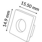 Pack 2 Tapones para Perfil LM3844 - Imagen 2