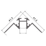 Perfil de aluminio Pich - 2 metros - Imagen 2