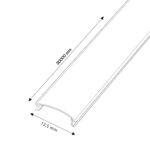 Difusor Negro en rollo ancho 12,5 mm - 30 metros - Imagen 2