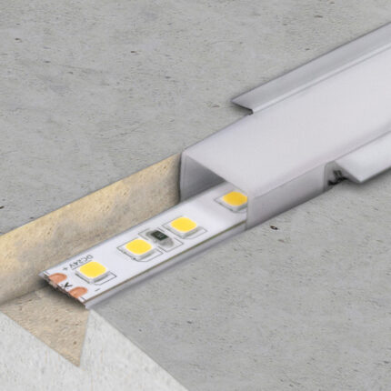 Perfil de aluminio SubAqua IP65 - 2 metros