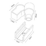 Pack Tapones y grapas para tira Funda Neon LM3977 - Imagen 2