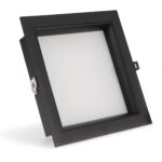 Foco Downlight LED Black Square 30W