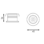 Foco Downlight LED Deep Blanco 5W CCT - Imagen 2
