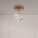 Lámpara de Techo Serie Wood 1 Focos GU10 - Imagen 3