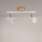 Lámpara de Techo Serie Wood 2 Focos GU10 - Imagen 3