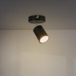 Lámpara de Techo Serie Black 1 Focos GU10