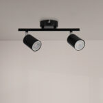 Lámpara de Techo Serie Black 2 Focos GU10 - Imagen 3