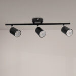 Lámpara de Techo Serie Black 3 Focos GU10 - Imagen 3