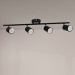 Lámpara de Techo Serie Black 4  Focos GU10 - Imagen 3
