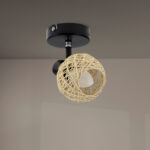 Lámpara de Techo Serie Andujar 1 Focos E14 - Imagen 3