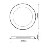 Downlight LED Circular Serie Advance 24W CCT - Imagen 2
