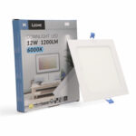 Panel LED Cuadrado Serie Slim 12W - Imagen 3