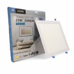 Panel LED Cuadrado Serie Slim 25W - Imagen 3