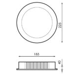 Downlight LED Pro Lass 50W - DSC - Imagen 2