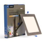 Panel LED Cuadrado Niquel 12W CCT - Imagen 3