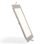 Panel LED Cuadrado Niquel 20W CCT