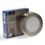 Panel de Superficie Níquel Circular 6W CCT - Imagen 3