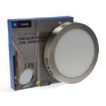 Panel de Superficie Níquel Circular 20W CCT - Imagen 3