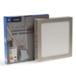 Panel de Superficie Niquel Cuadrado 20W CCT - Imagen 3