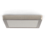 Panel de Superficie Niquel Cuadrado 25W CCT