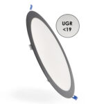 Panel LED Circular Negro 25W CCT