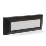 Baliza de Superficie Led Wall Long Negro 5W IP54 - Imagen 4