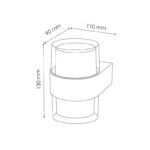 Aplique de pared Led Ian 10W - Imagen 2