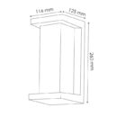 Aplique de pared Led Metse 10W - Imagen 2