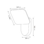 Aplique de pared Led Mirror 10W - Imagen 2