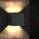 Aplique de Pared LED Black Cube 12W IP54 - Imagen 4