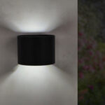 Aplique de Pared LED Black Round 12W IP54 - Imagen 3