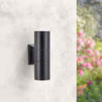 Aplique de pared Black Tube IP54
