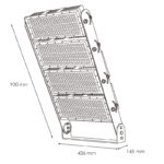 Foco Modular LED Stadium 1000W 25º - Imagen 2