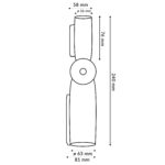 Brazo articulado para Farola 180º - Imagen 2