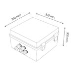 Cuadro Eléctrico Premontado para Piscina de 1 CV con Transformador 60WAC y Controlador incluido - Imagen 2